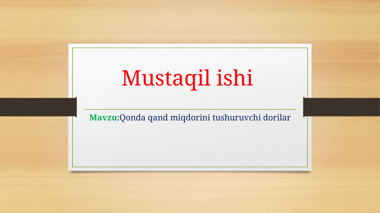 Mustaqilishi