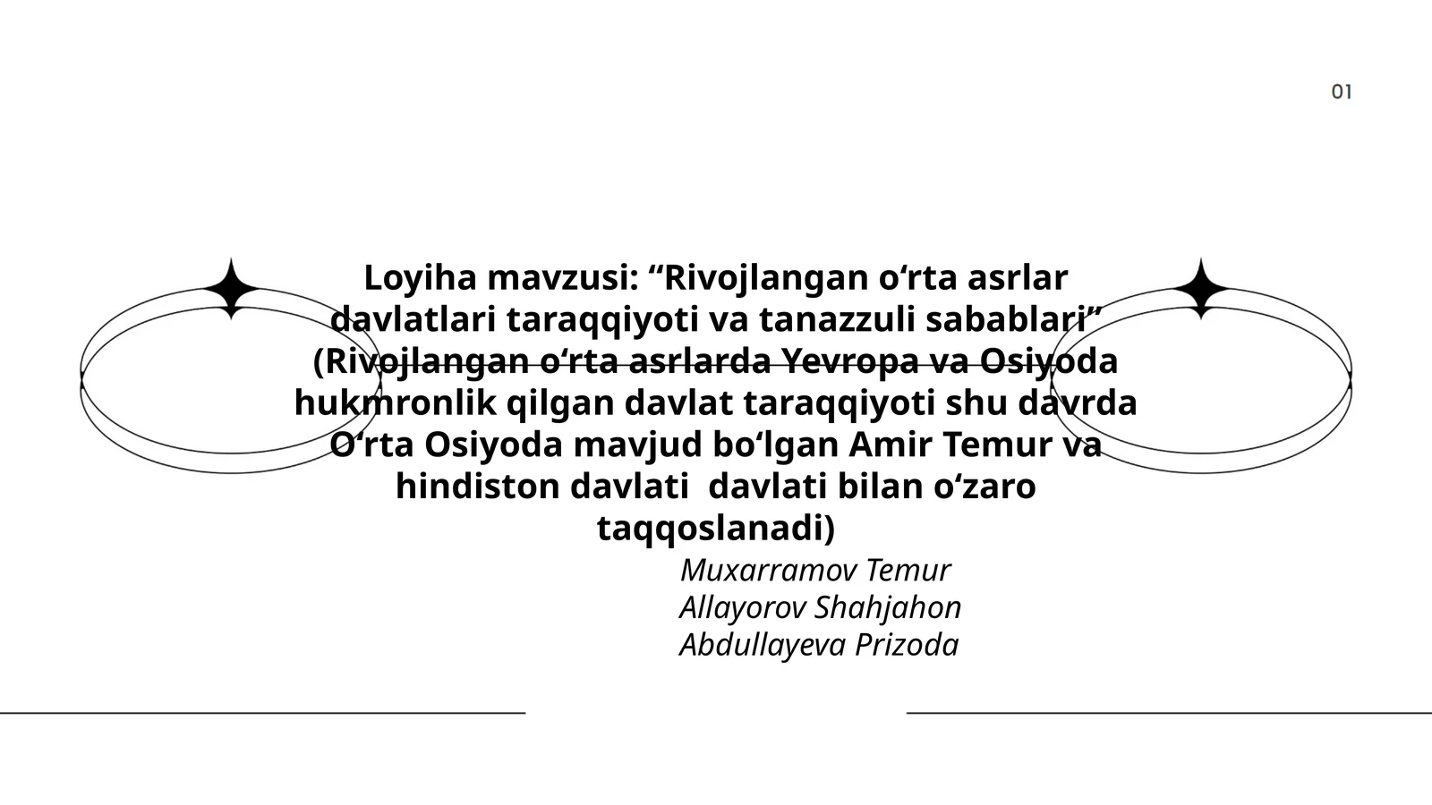 Rivojlangan o‘rta asrlar davlatlari taraqqiyoti va tanazzuli sabablari