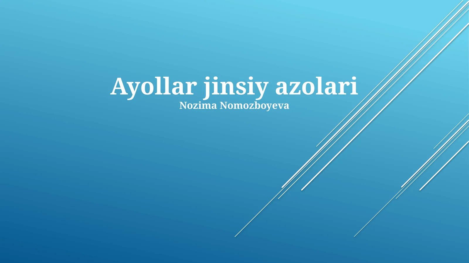 Ayollar jinsiy azolari