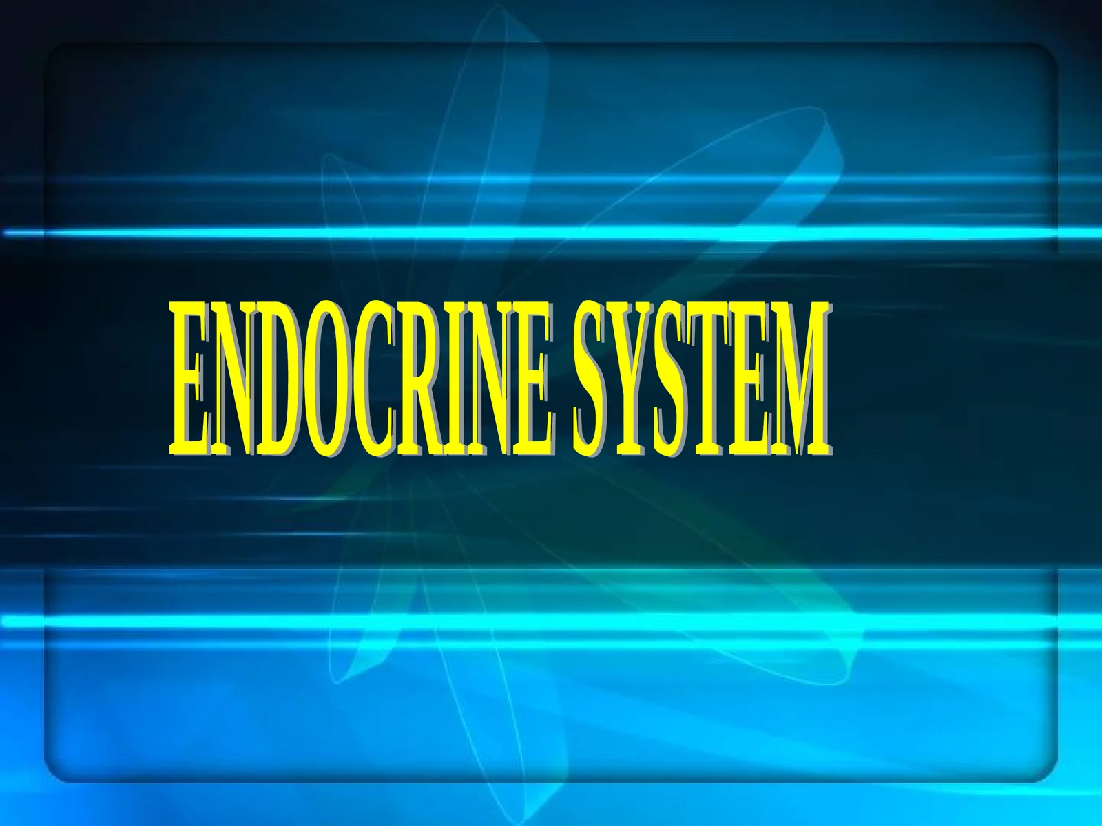 ENDOKRIN TIZIM