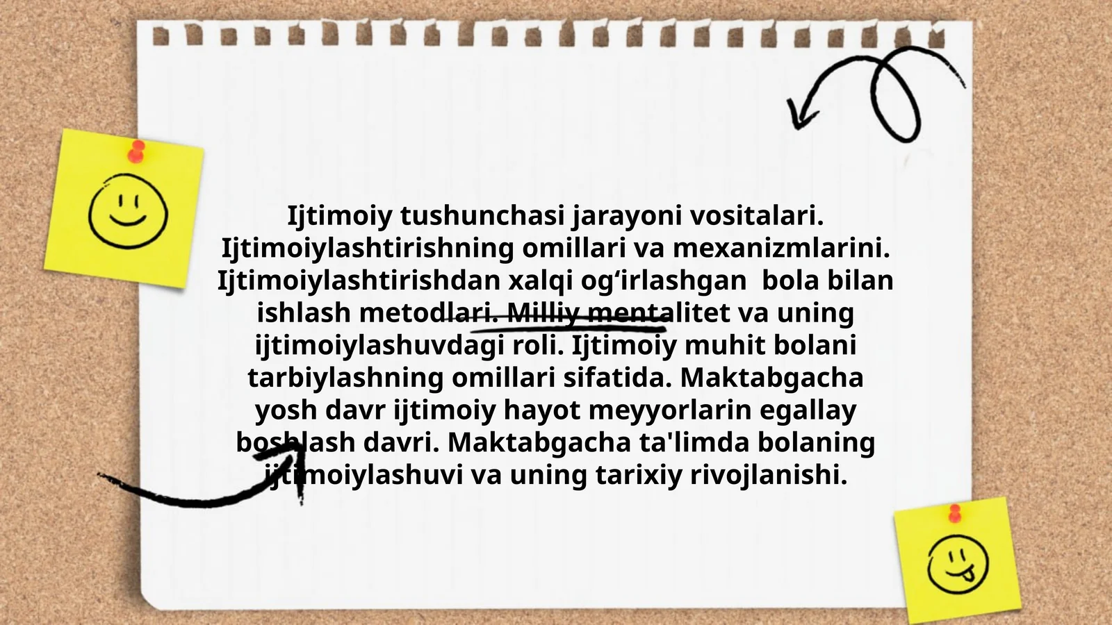 Ijtimoiy tushunchasi jarayoni vositalari
