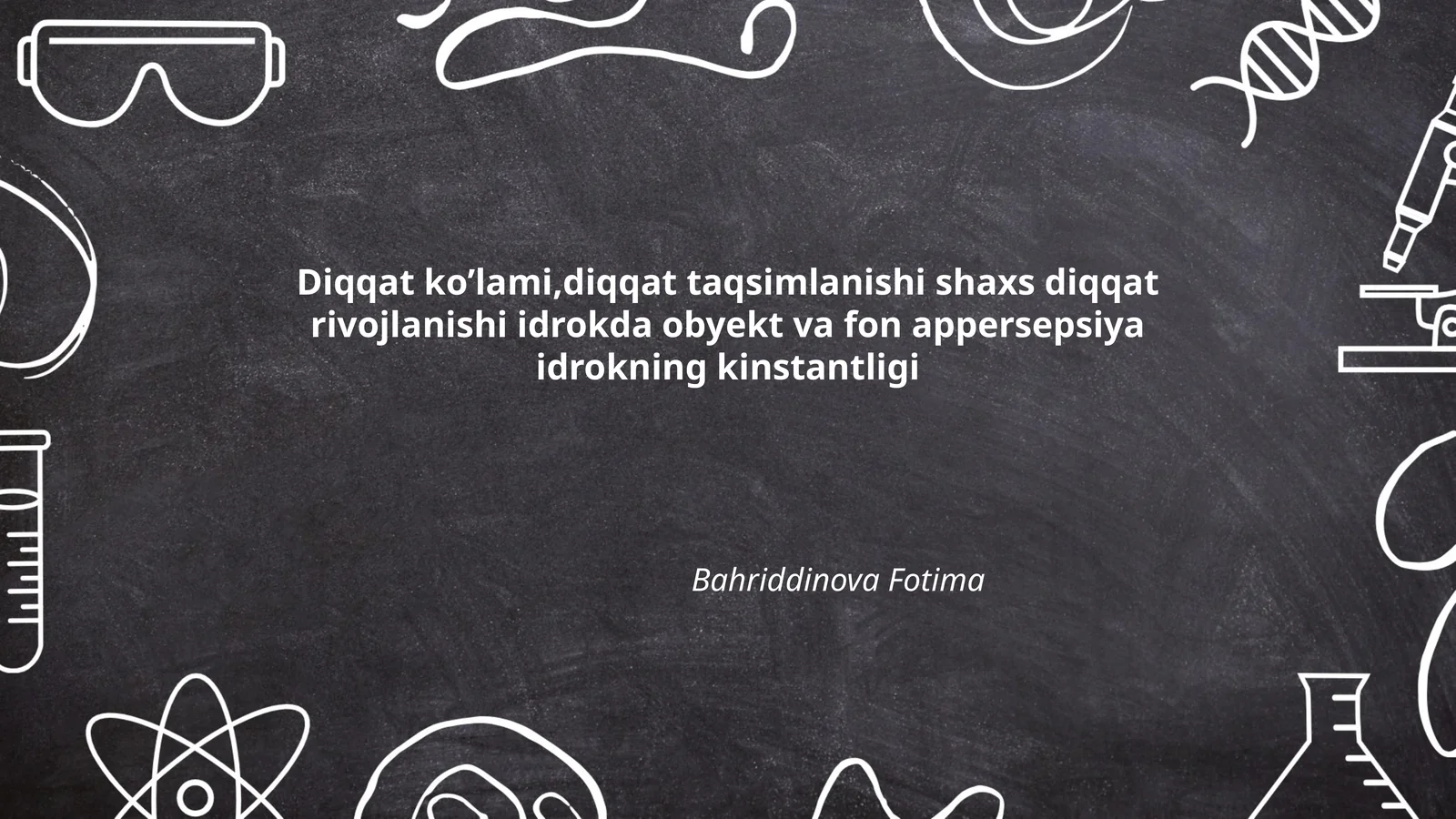 Diqqat ko’lami,Diqqat taqsimlanishi va uning o’rganilishi