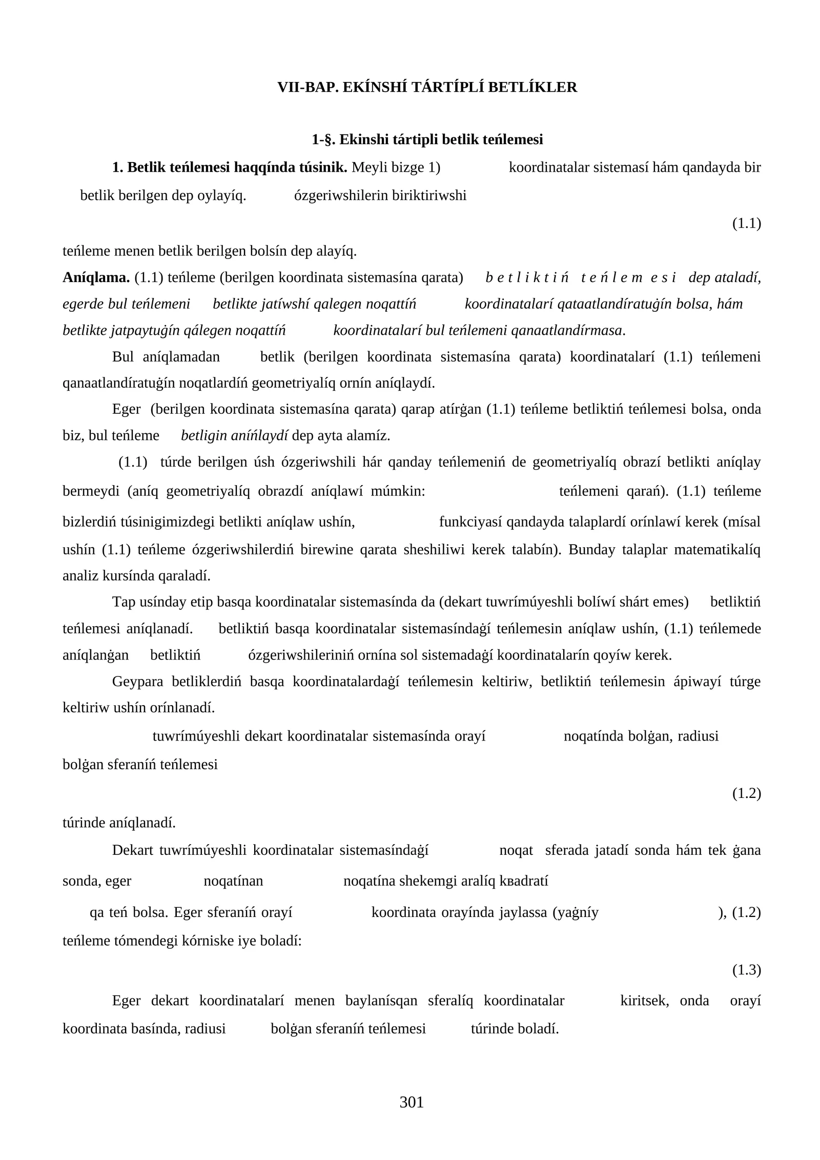 Ekinshi tārīplī betliklār