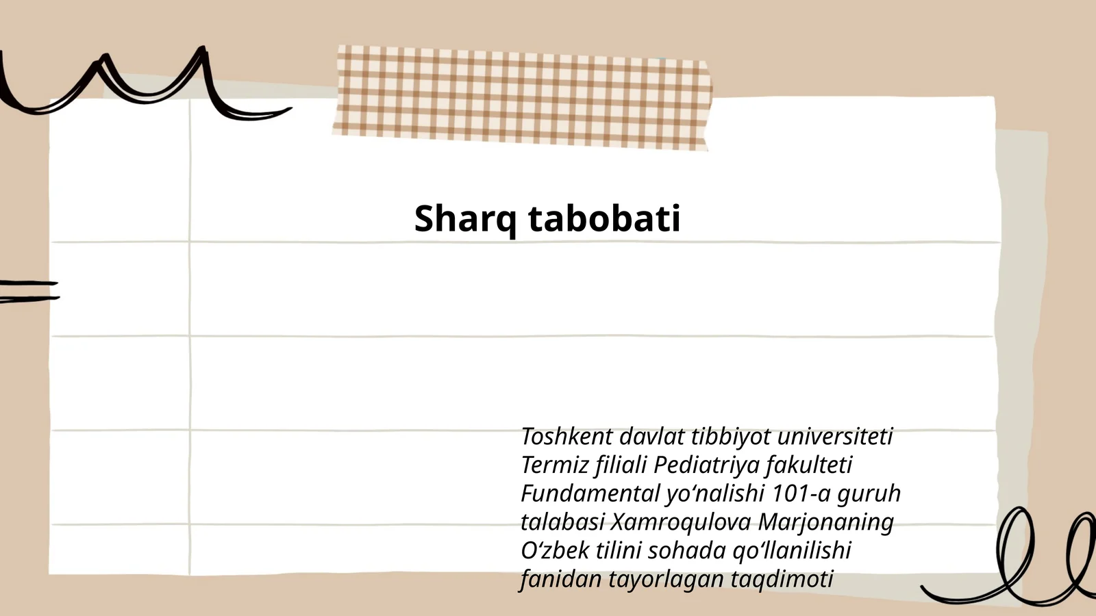 Sharq tabobati