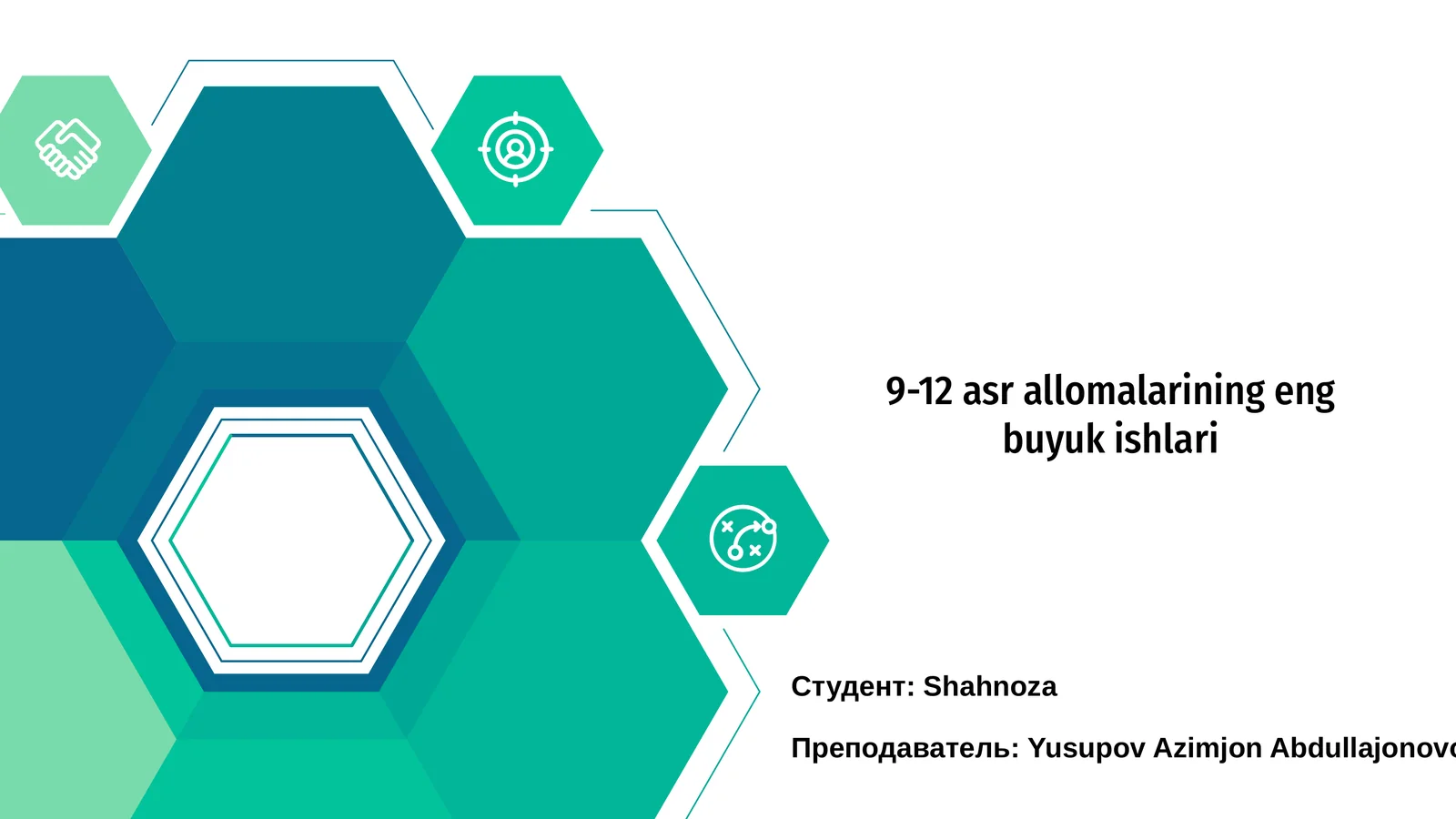 9-12 asr allomalarining eng buyuk ishlari