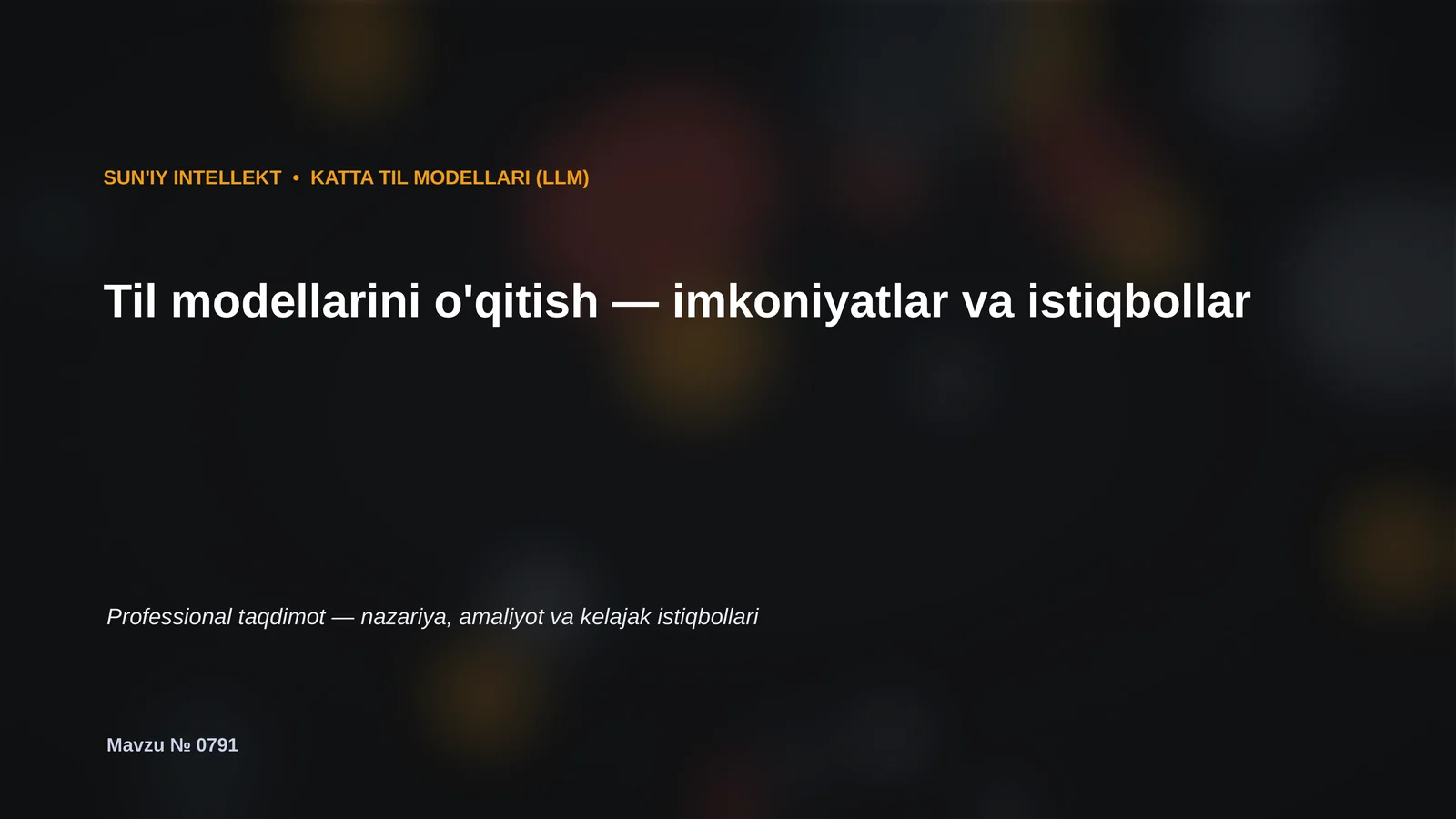 KATTA TIL MODELLARI (LLM)