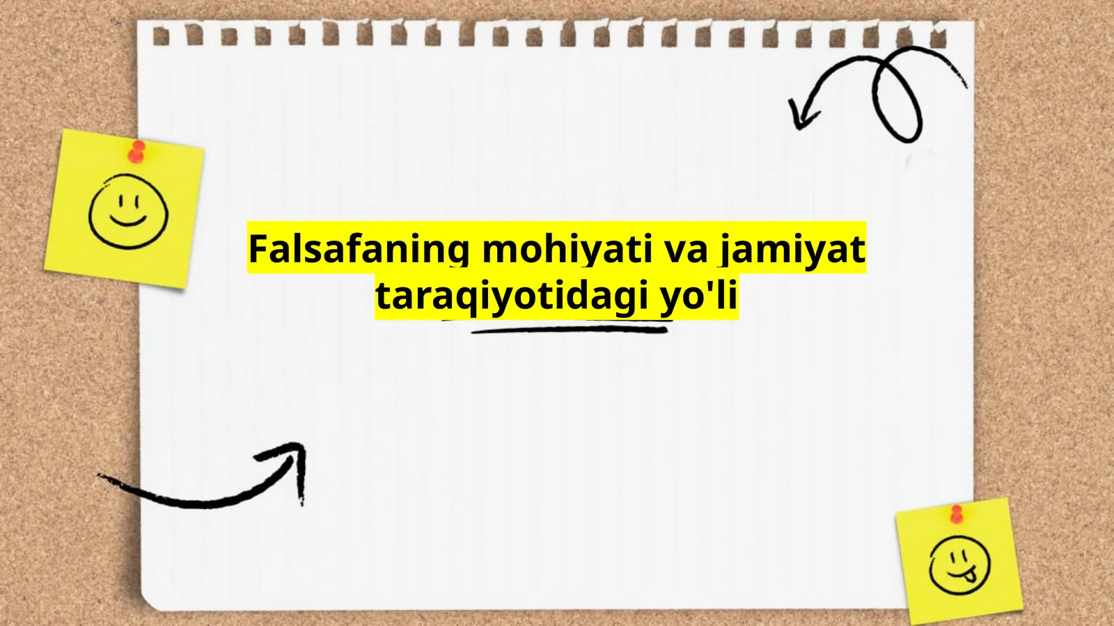 Falsafaning mohiyati va jamiyat taraqiyotidagi yo'li