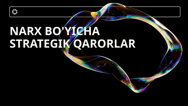 Narx bo'yicha strategik qarorlar