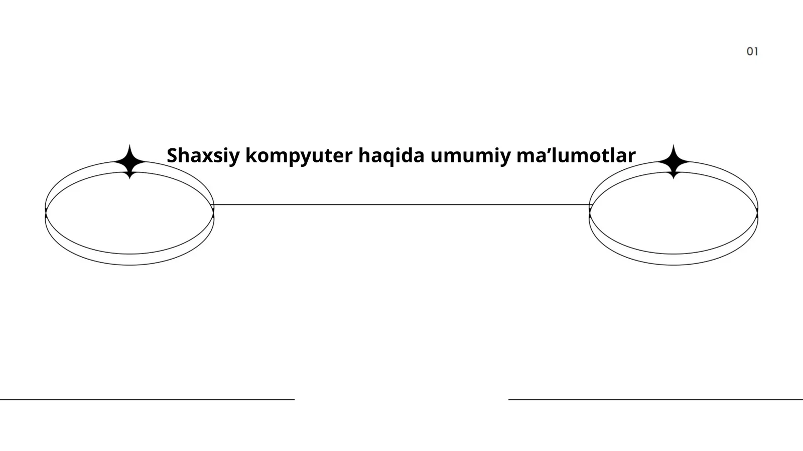 Shaxsiy kompyuter haqida umumiy maʼlumotlar