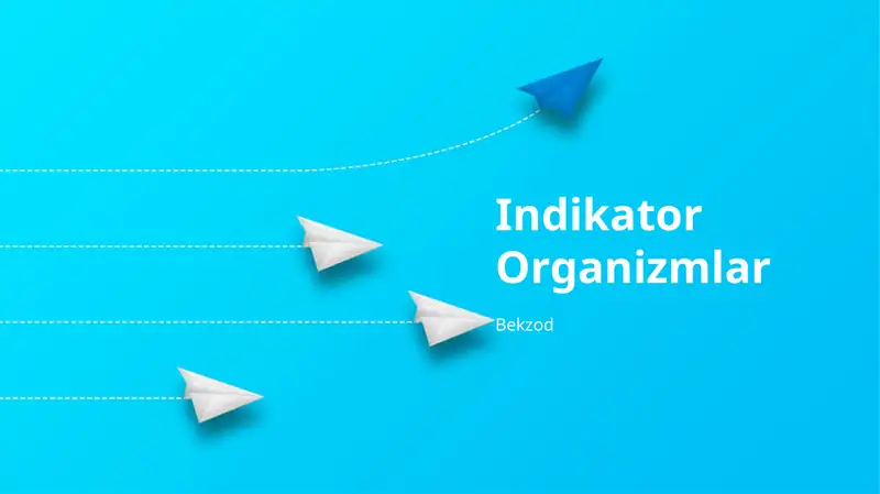 Indikator Organizmlar