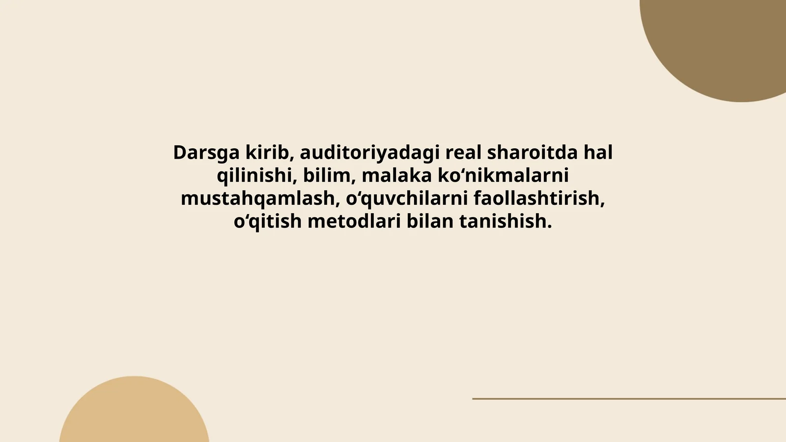 O‘qitish Metodlari