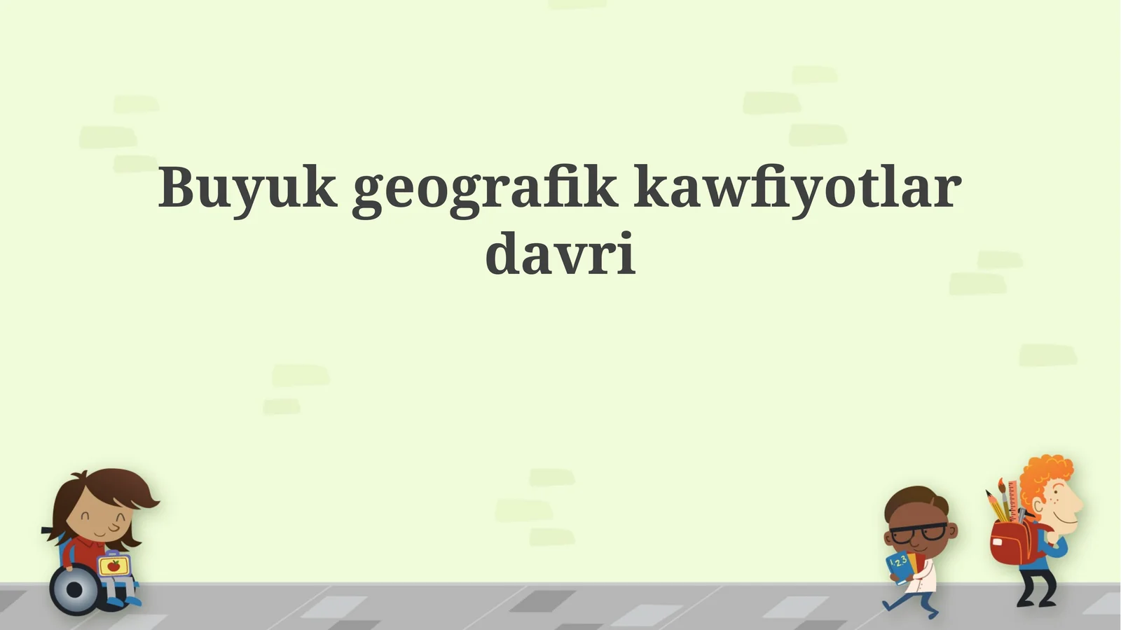 Buyuk geografik kawfiyotlar davri