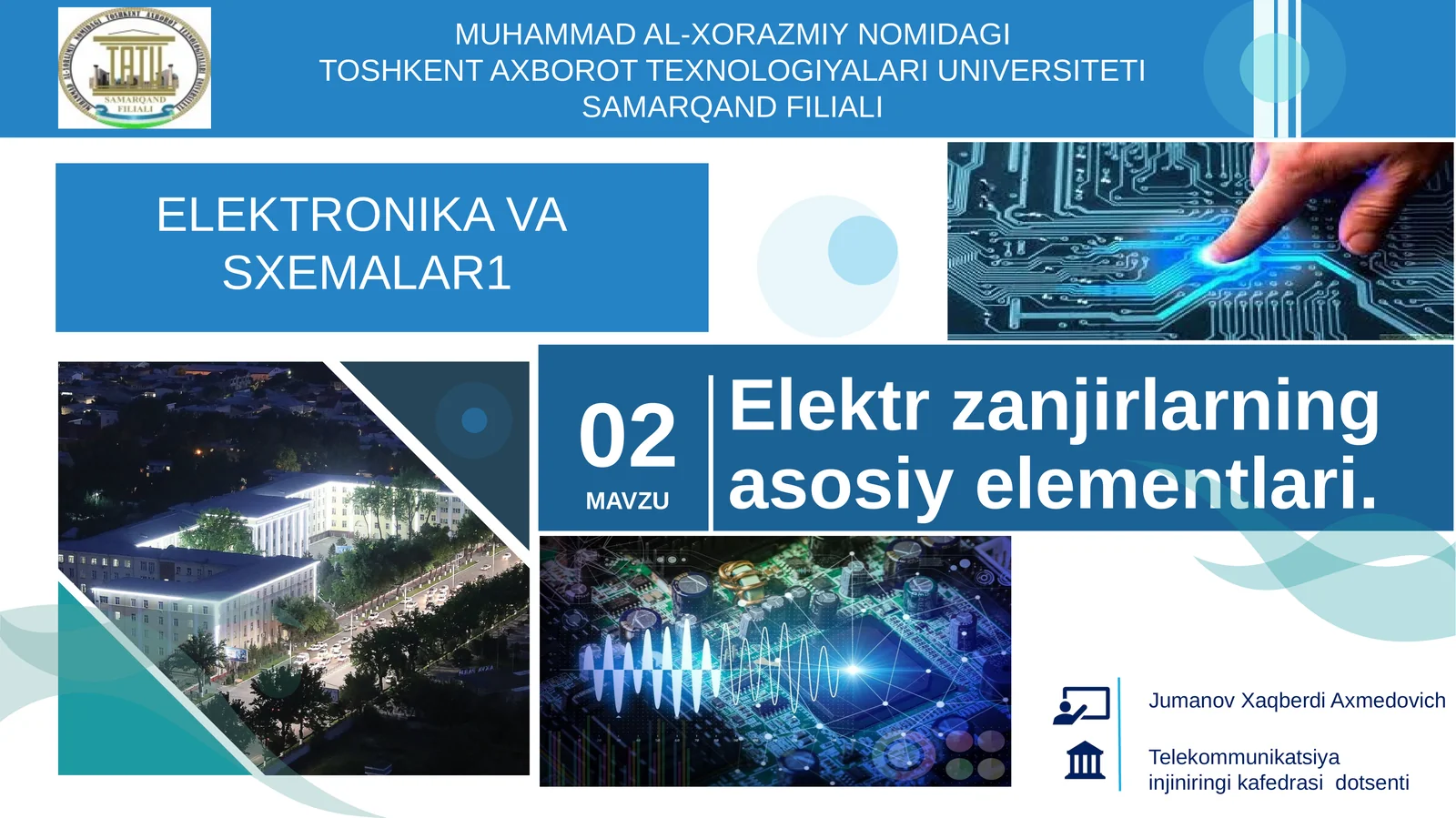 Elektronika va sxemalar
