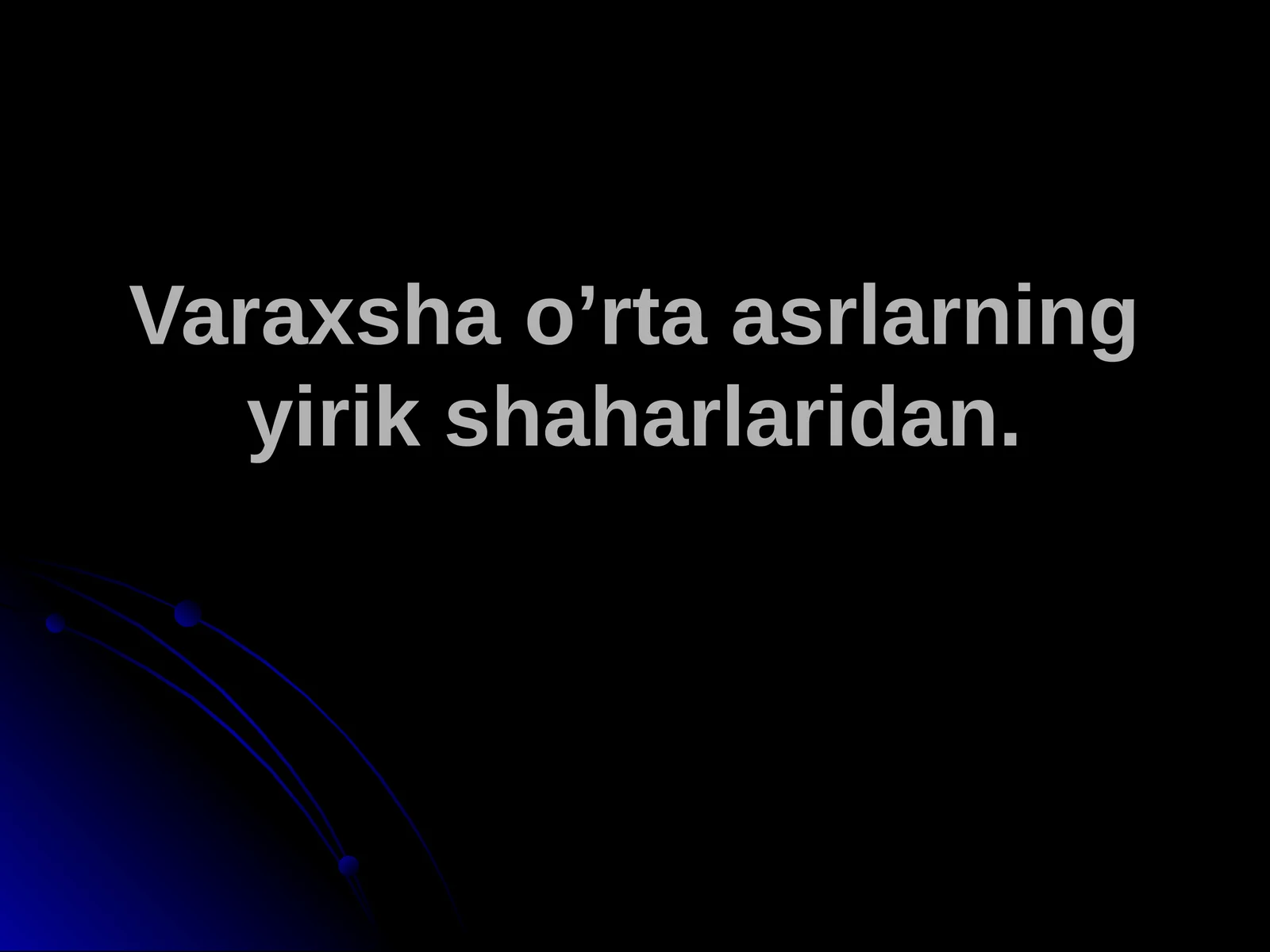 Varaxsha shahri