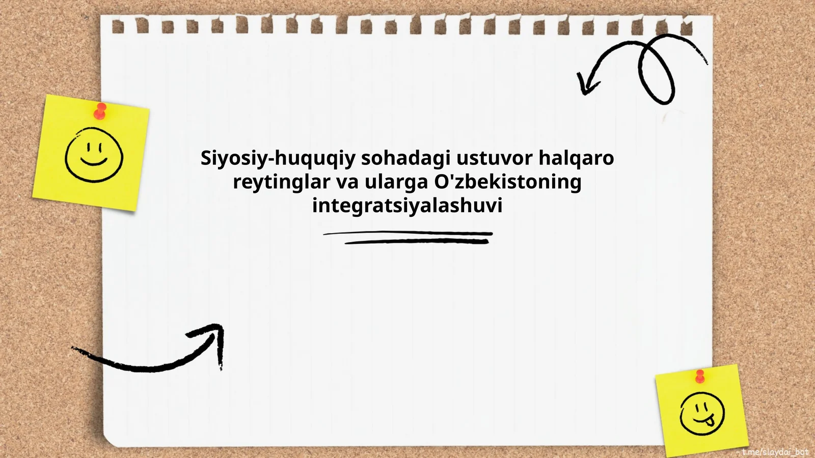 Siyosiy-huquqiy sohadagi ustuvor halqaro reytinglar va ularga O'zbekistoning integratsiyalashuvi
