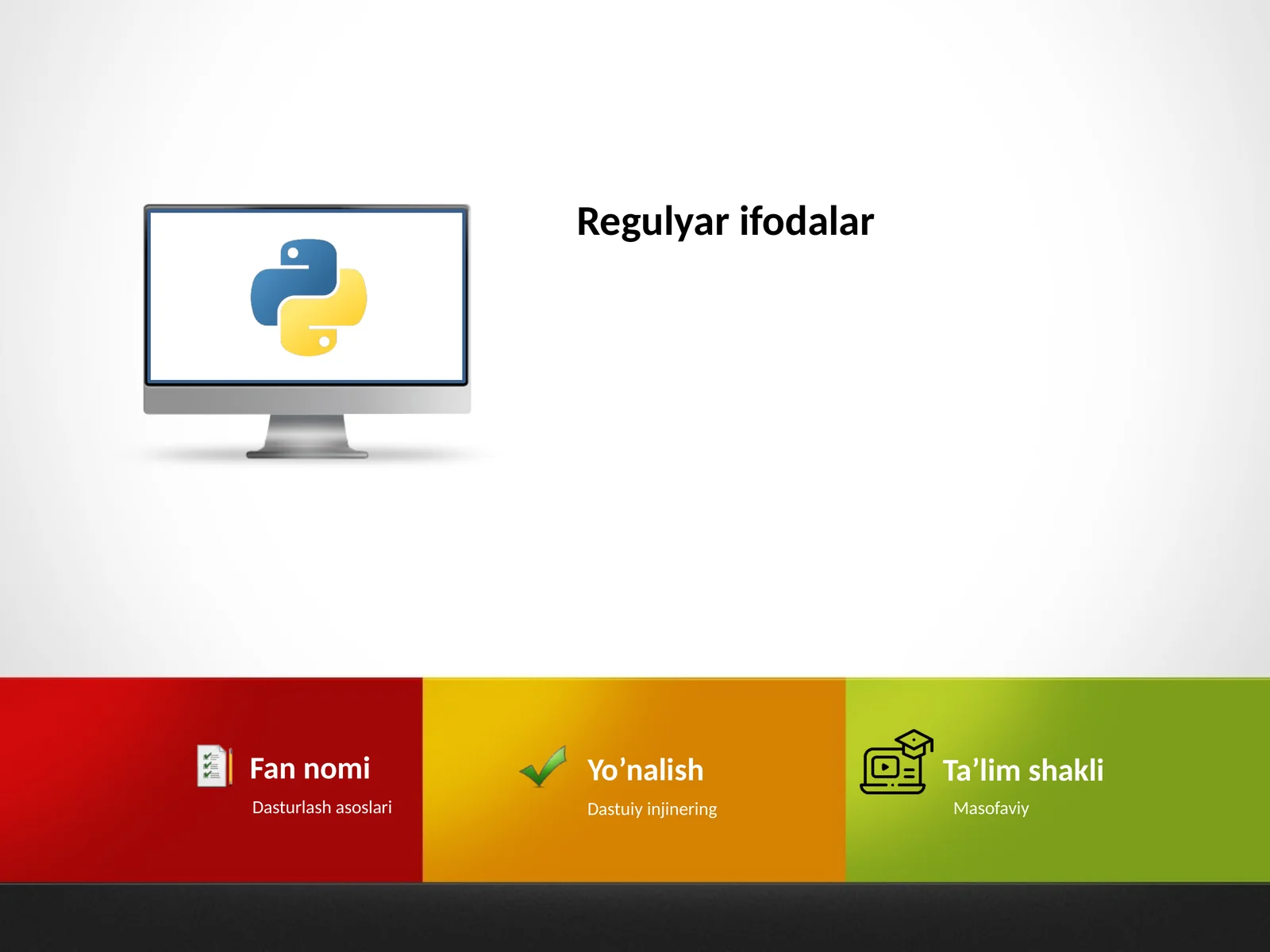 Regulyar ifodalar