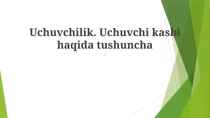 Aviatsiya uchuvchisi kasblari