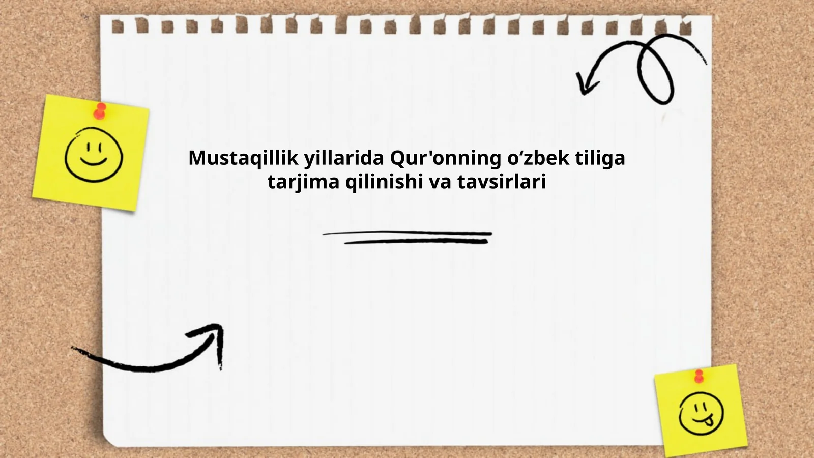 Mustaqillik yillarida Qur'onning oʻzbek tiliga tarjima qilinishi va tavsirlari