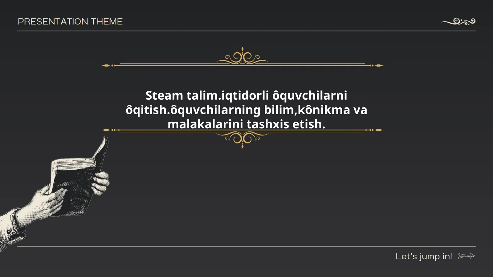 STEAM talim.iqtidorli ôquvchilarni ôqitish