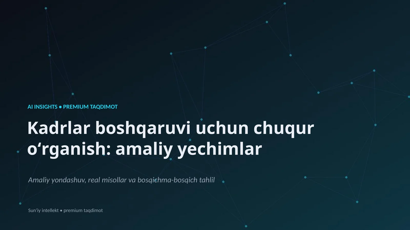 PREMIUM TAQDIMOT