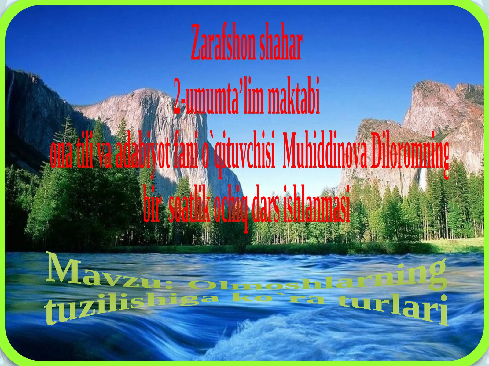 Olmoshlarning tuzilishiga ko'ra turlari