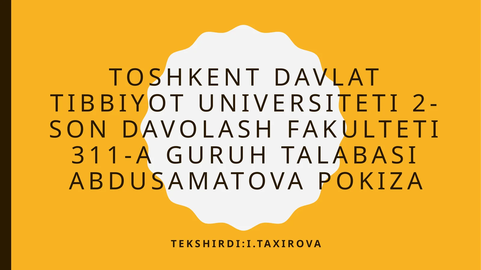 angioprotektorlar va venabotrop vositalar.aterosklerozga qarshi vositalar