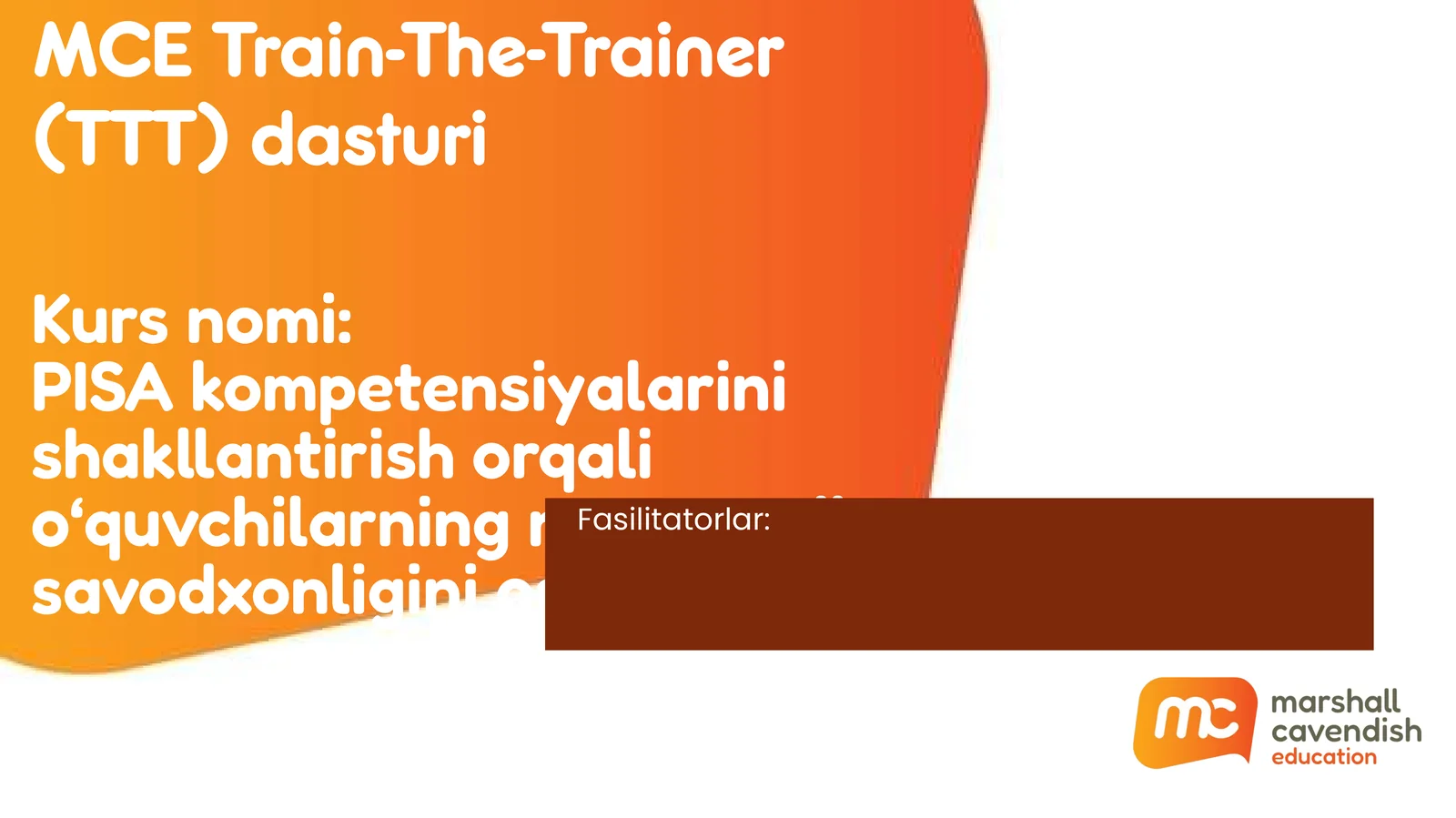 PISA kompetensiyalarini shakllantirish orqali o‘quvchilarning matematik savodxonligini oshirish