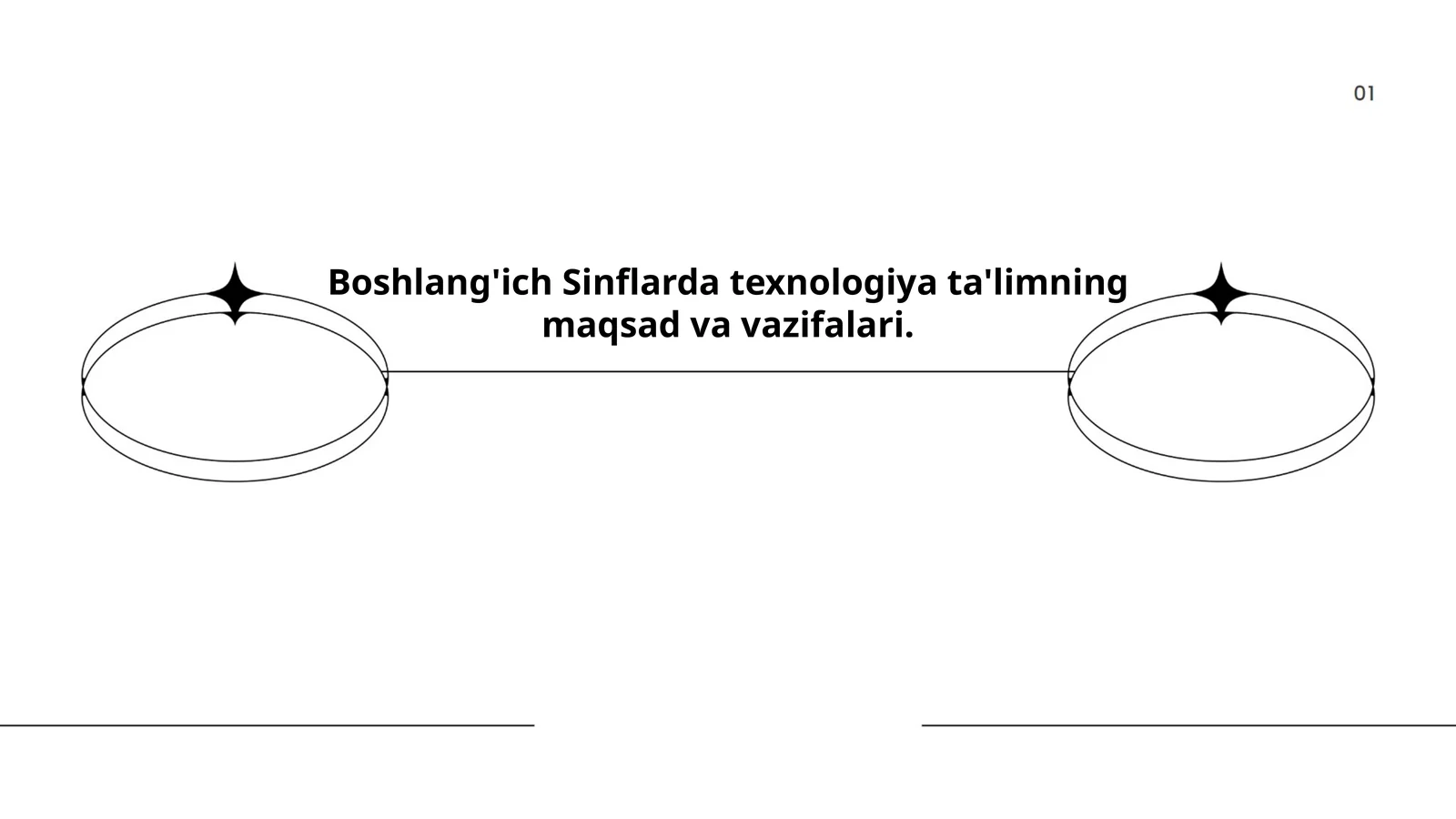 Boshlang'ich Sinflarda texnologiya ta'limning maqsad va vazifalari