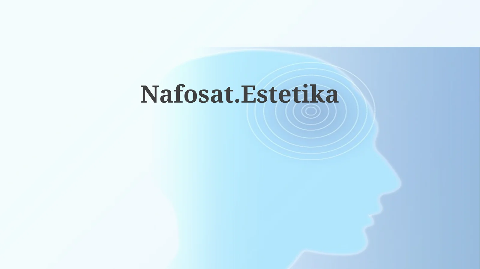 Nafosat.Estetika