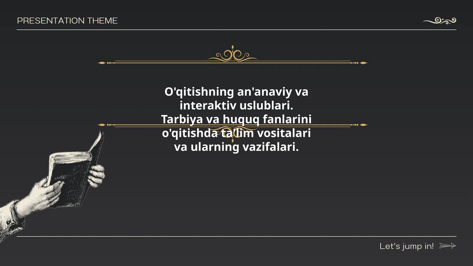An'anaviy va Interaktiv O'qitish Metodlari