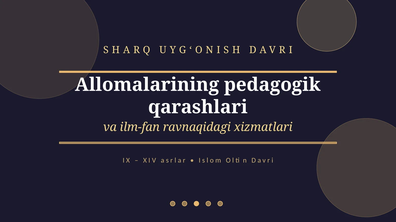 Sharq uyg'onish davri