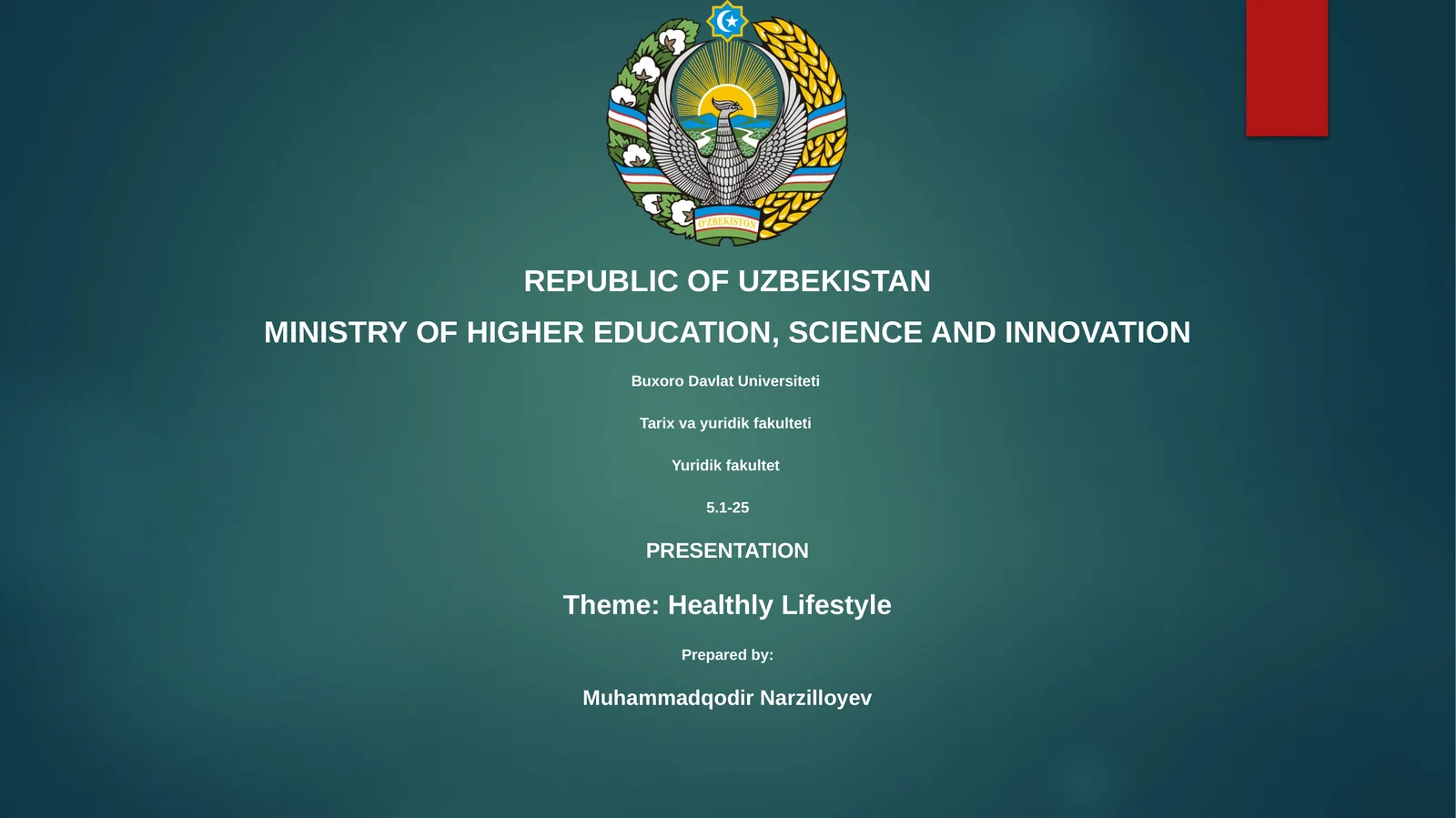 Healthly Lifestyle