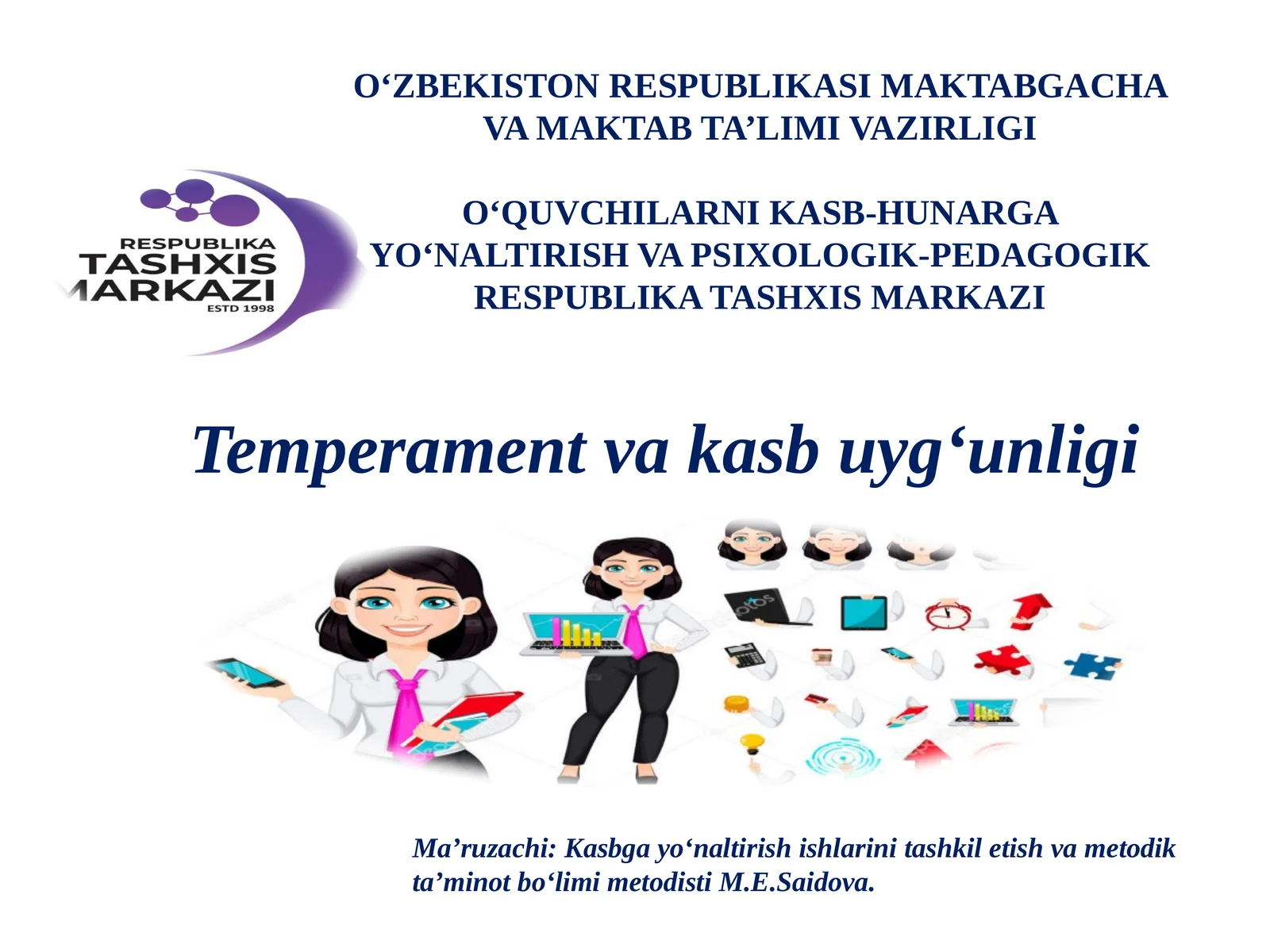 Temperament va kasb uyg'unligi