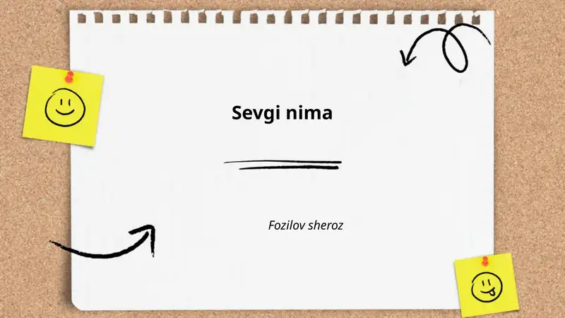 Sevgi nima