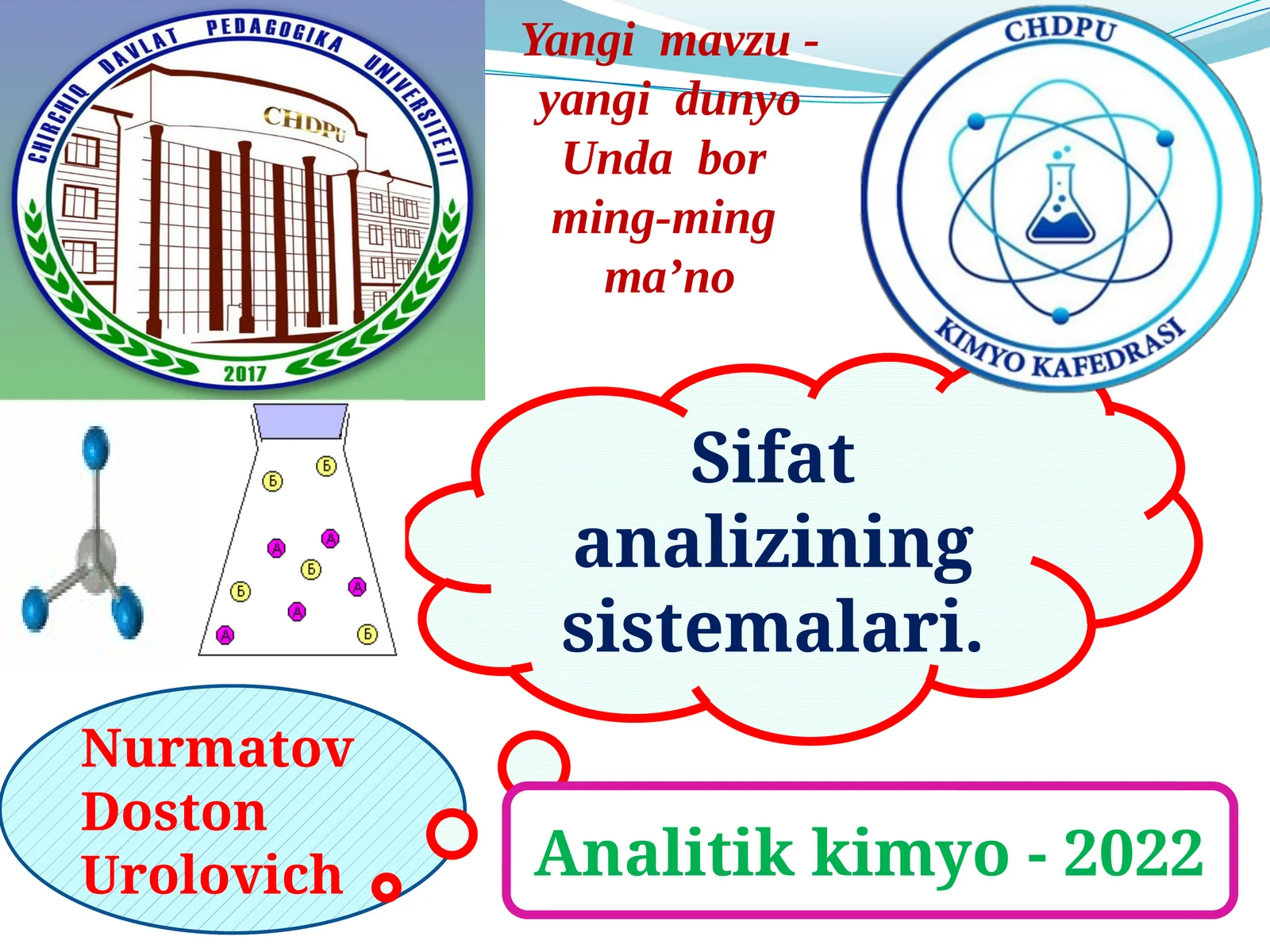 Sifаtаnаliziningsistemalari