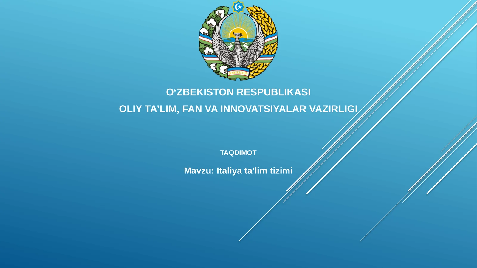 Italiya ta'lim tizimi
