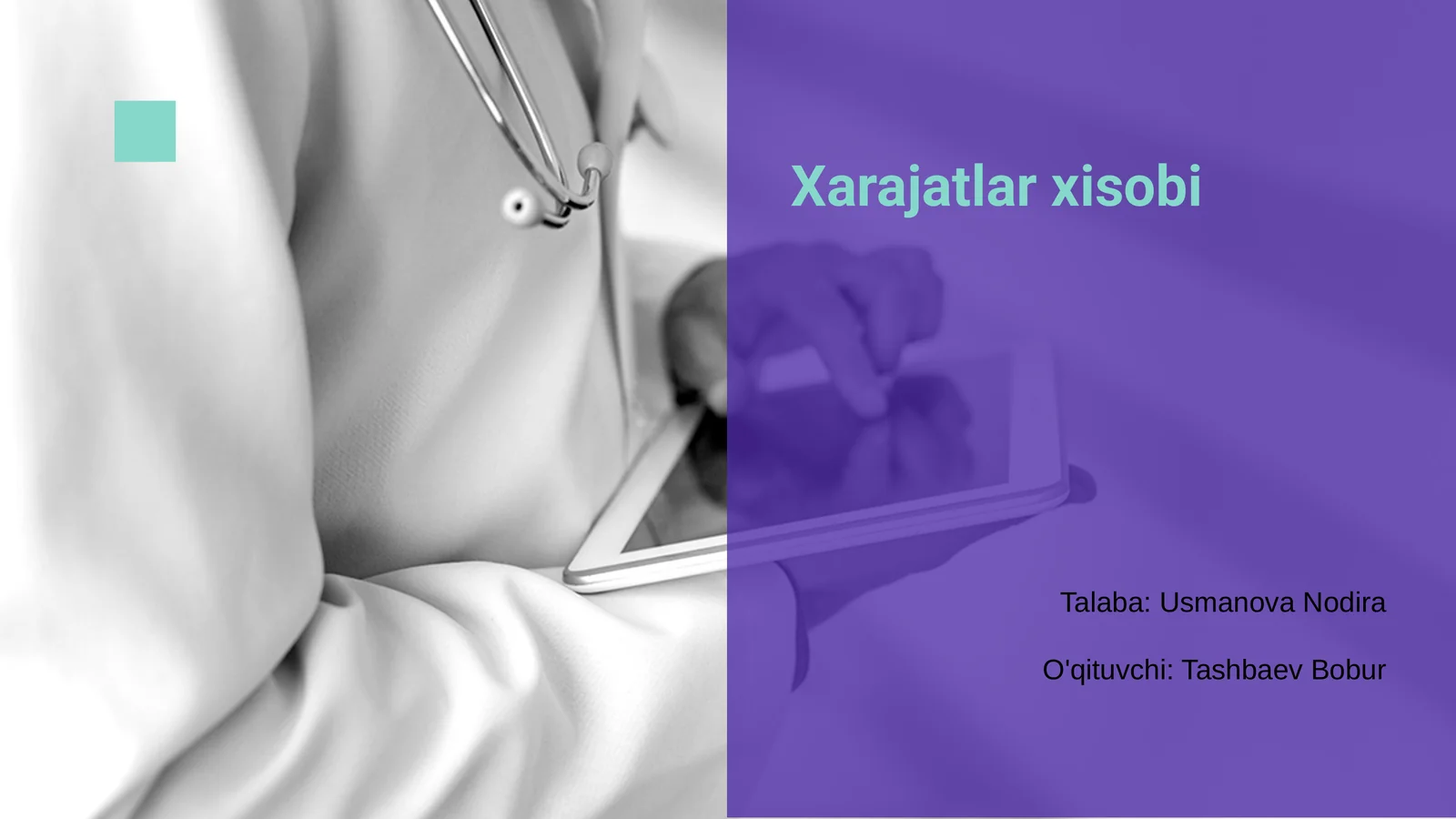 Xarajatlar xisobi