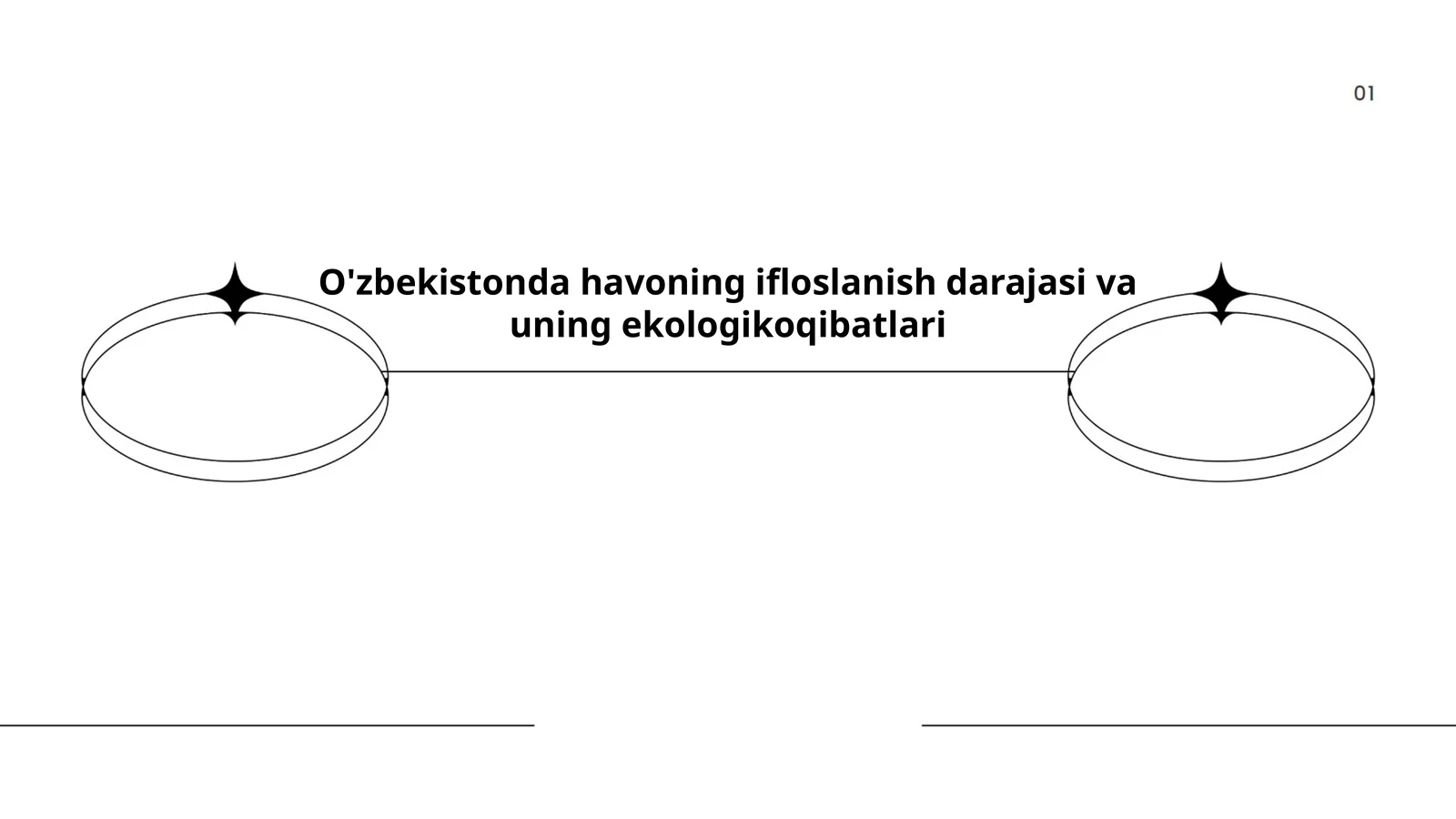 O'zbekistonda havoning ifloslanish darajasi va uning ekologikoqibatlari