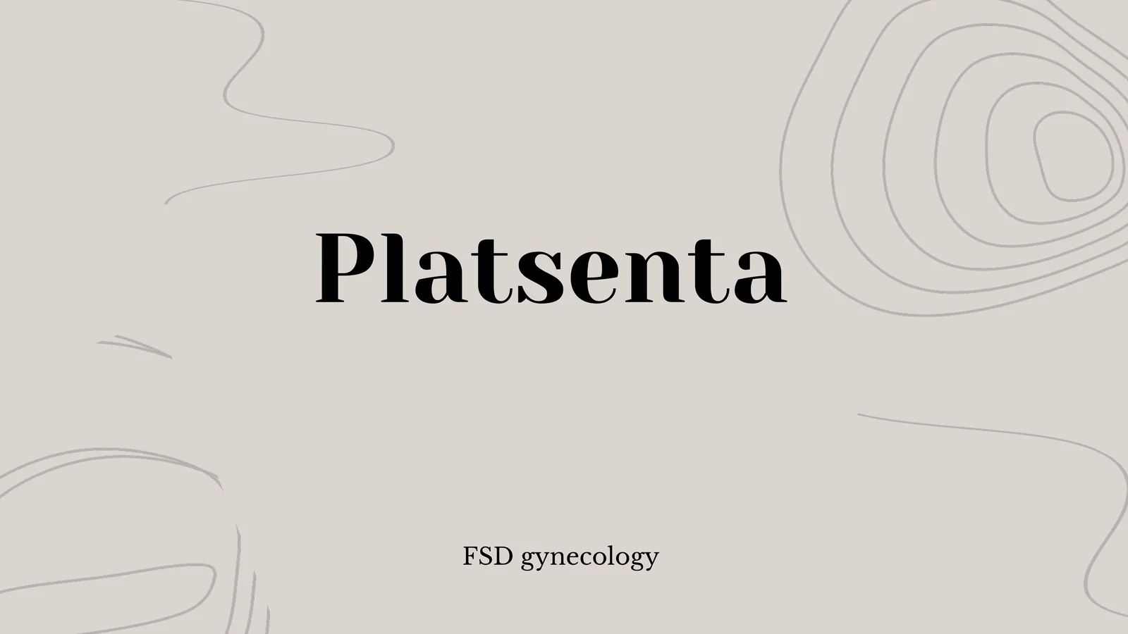 Platsenta