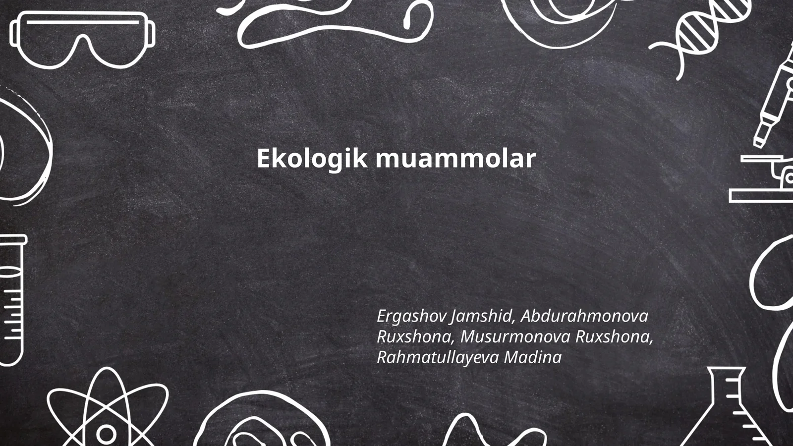 Ekologik muammolar