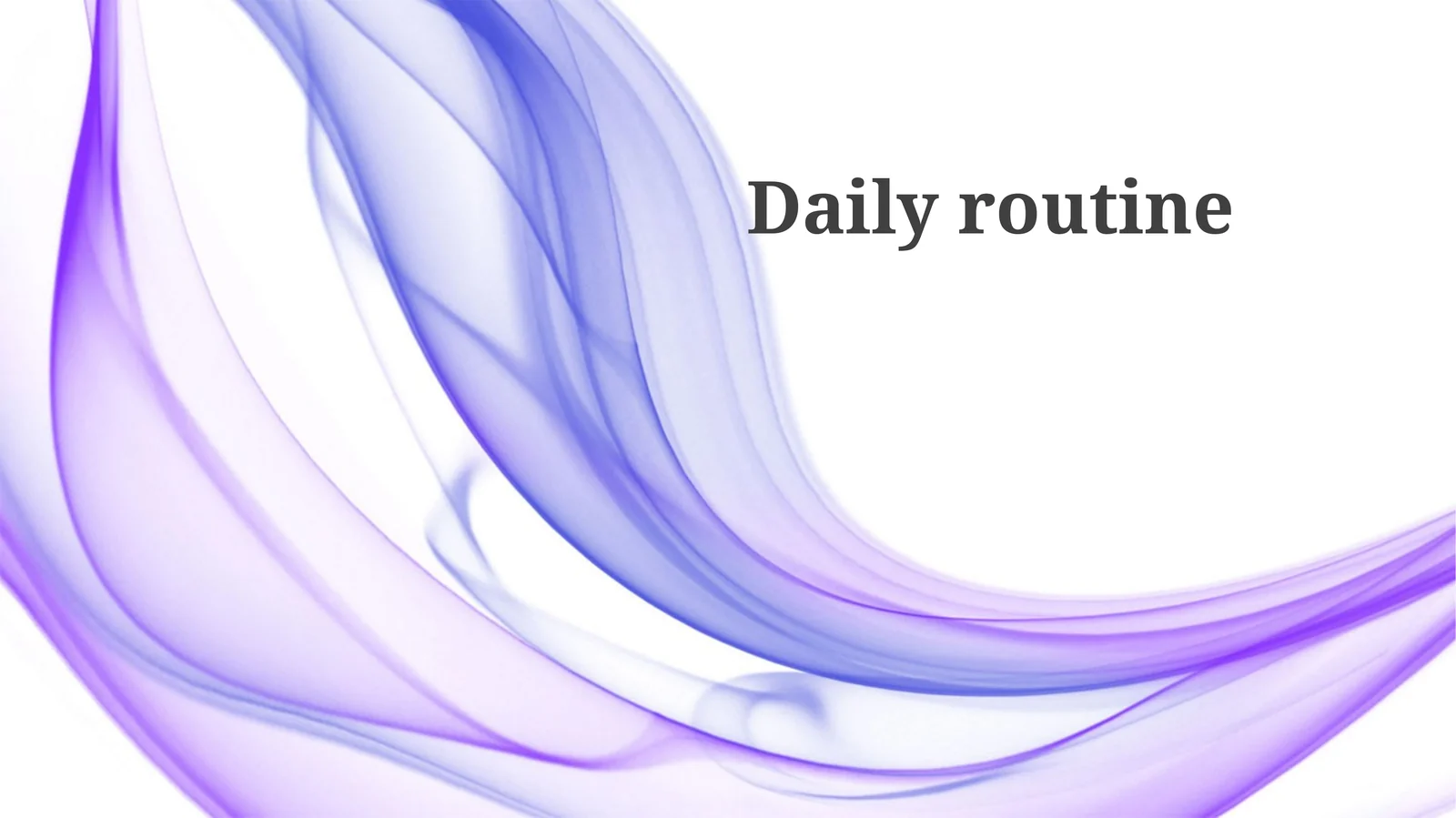 The Power of Routine