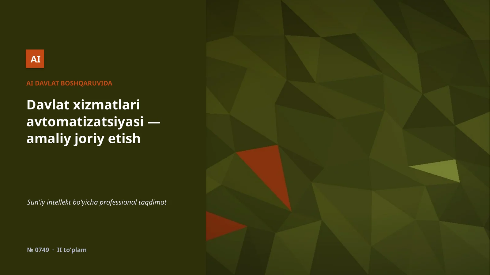 Davlat xizmatlari avtomatizatsiyasi
