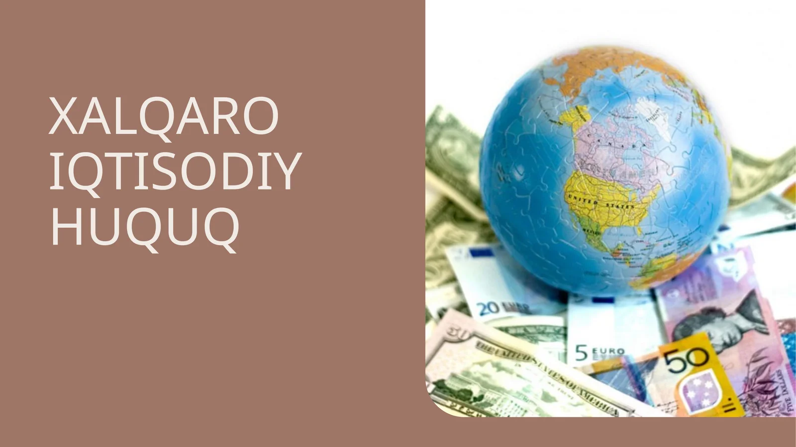 Xalqaro iqtisodiy huquq