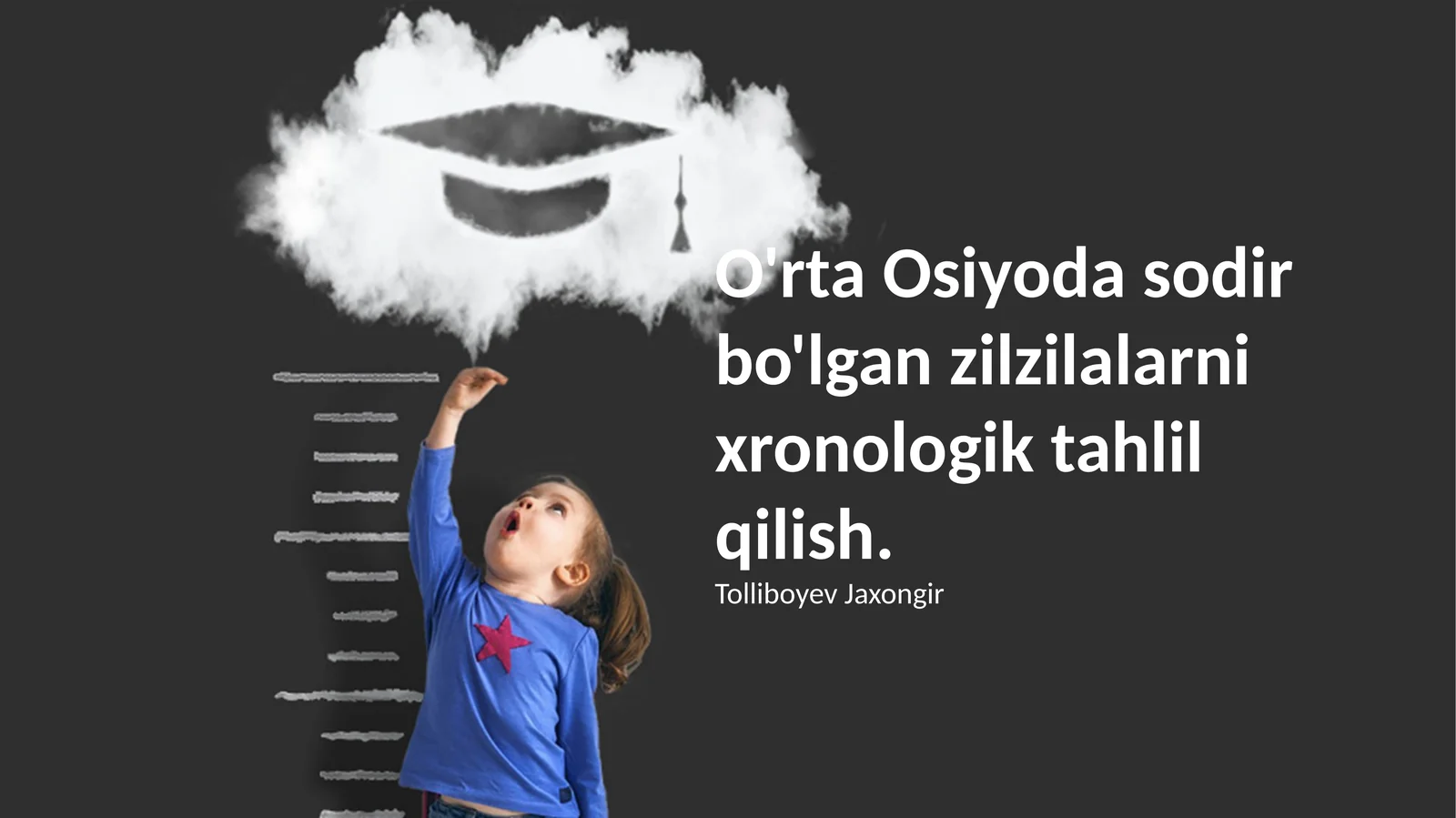 O'rta Osiyoda sodir bo'lgan zilzilalarni xronologik tahlil qilish