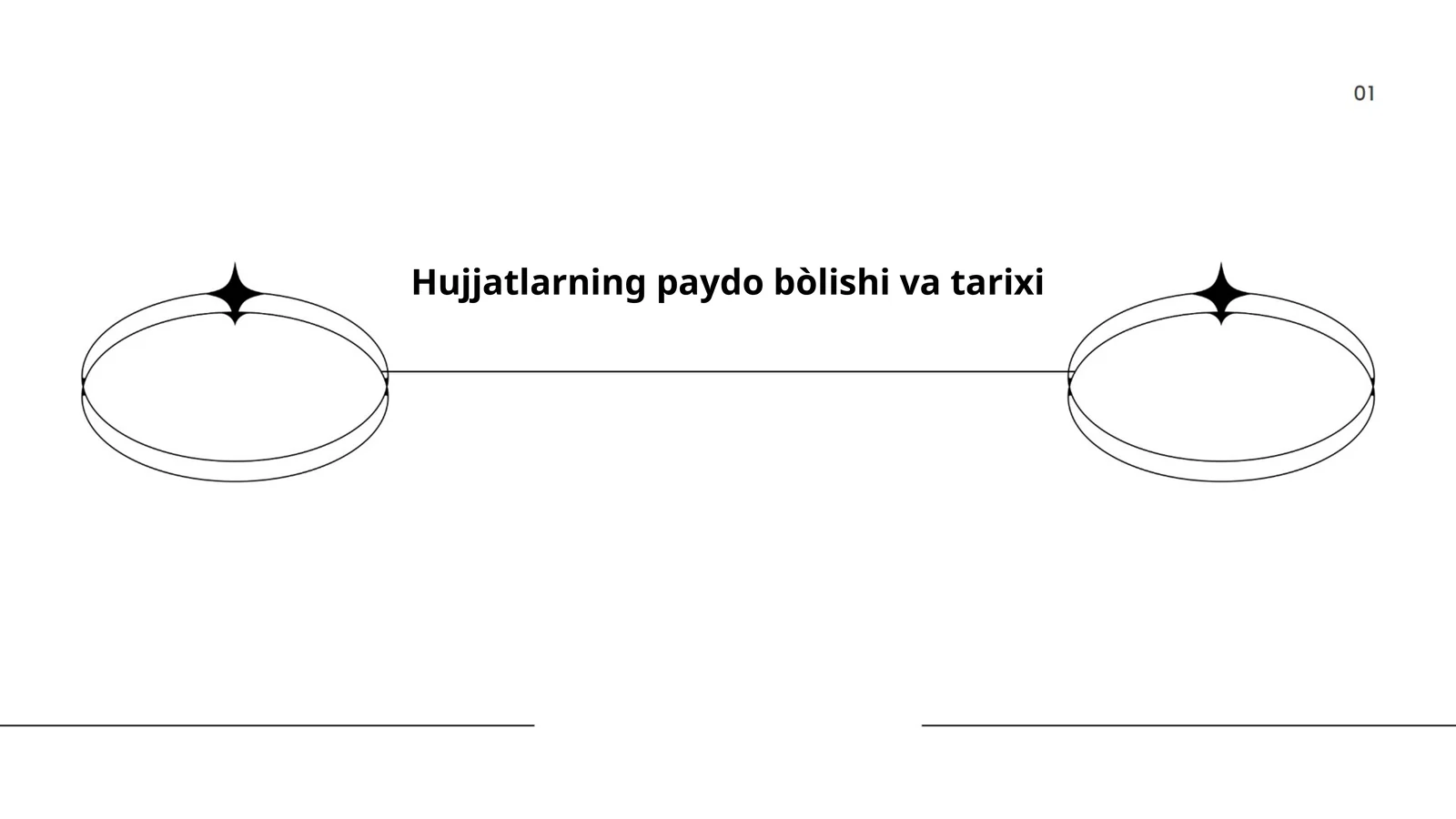 Hujjatlarning paydo bòlishi va tarixi