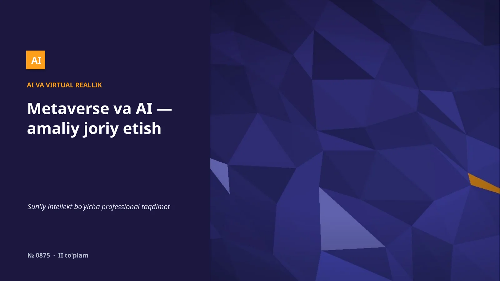 AI VA VIRTUAL REALLIK