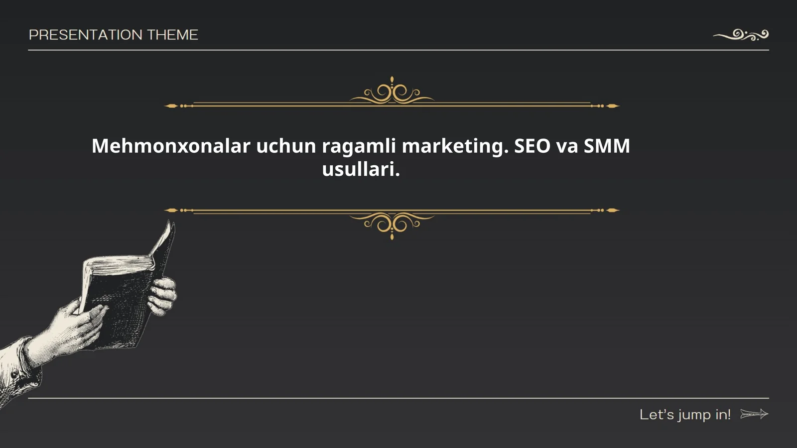 Mehmonxonalar uchun ragamli marketing: SEO va SMM usullari