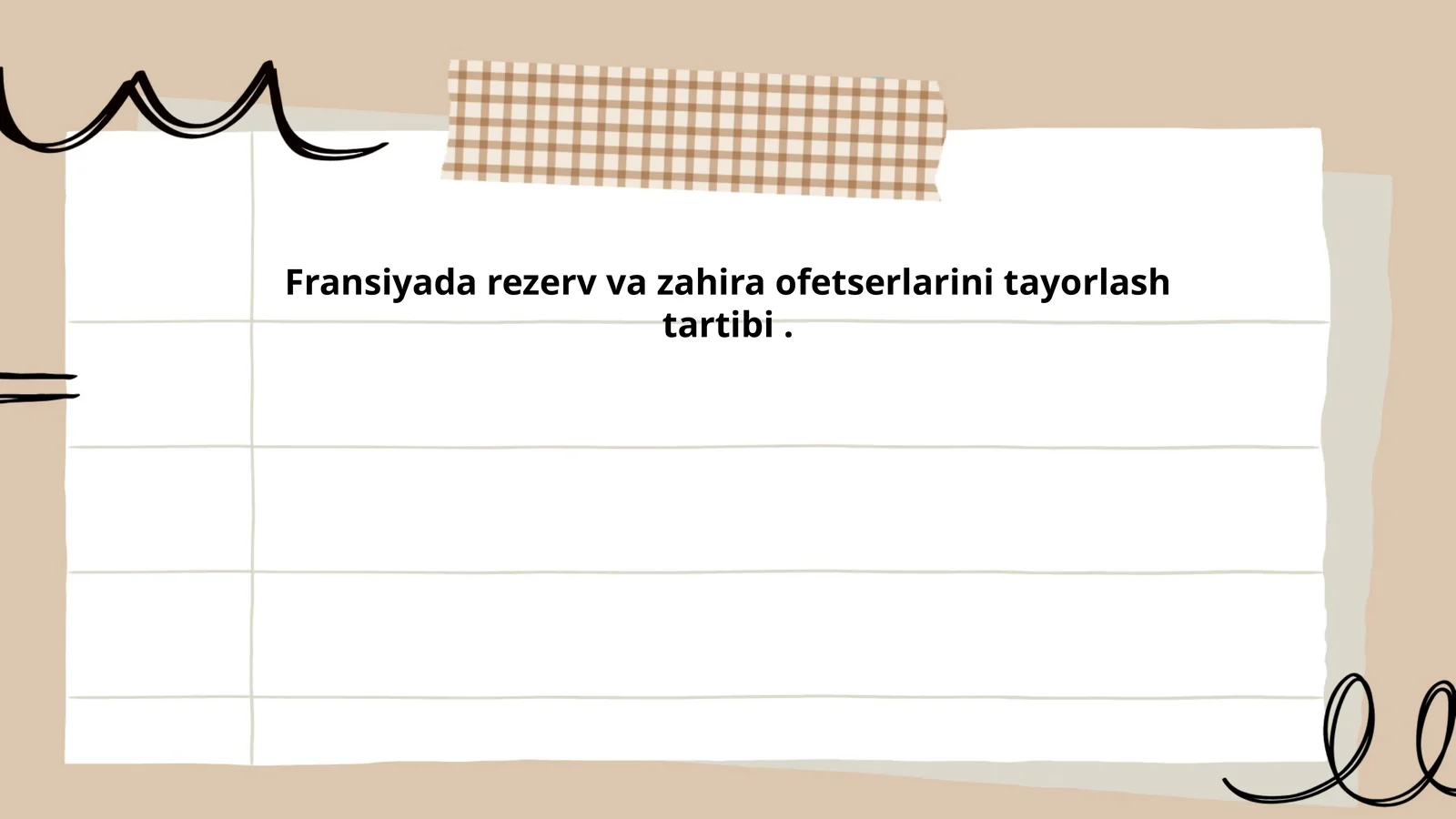 Fransiyada ofitserlarni tayyorlash tizimi