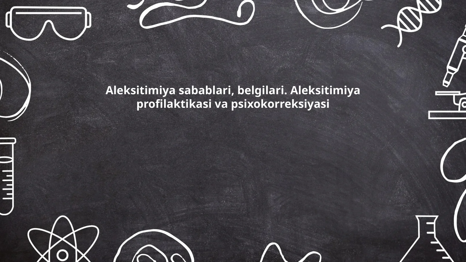 Aleksitimiya sabablari, belgilari. Aleksitimiya profilaktikasi va psixokorreksiyasi