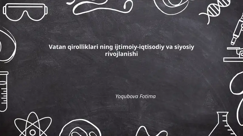 Vatan qirolliklari ning ijtimoiy-iqtisodiy va siyosiy rivojlanishi